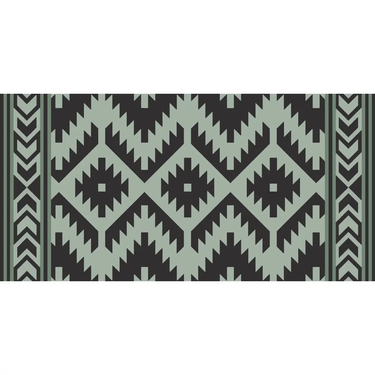 Santa Fe Boho Outdoor Mat - 18' X 9' 2