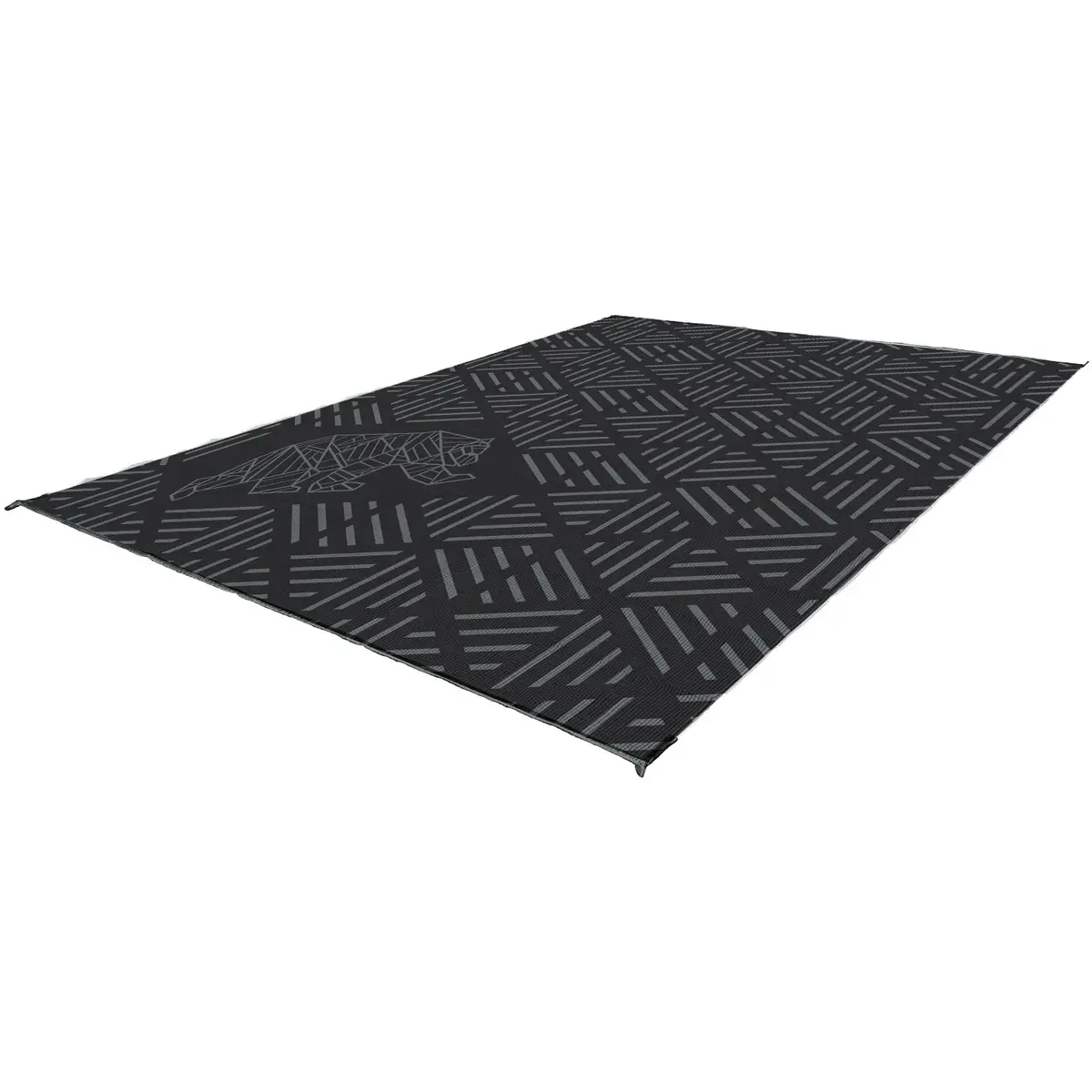Striped Peaks Outdoor Mat - 9' X 9' 1