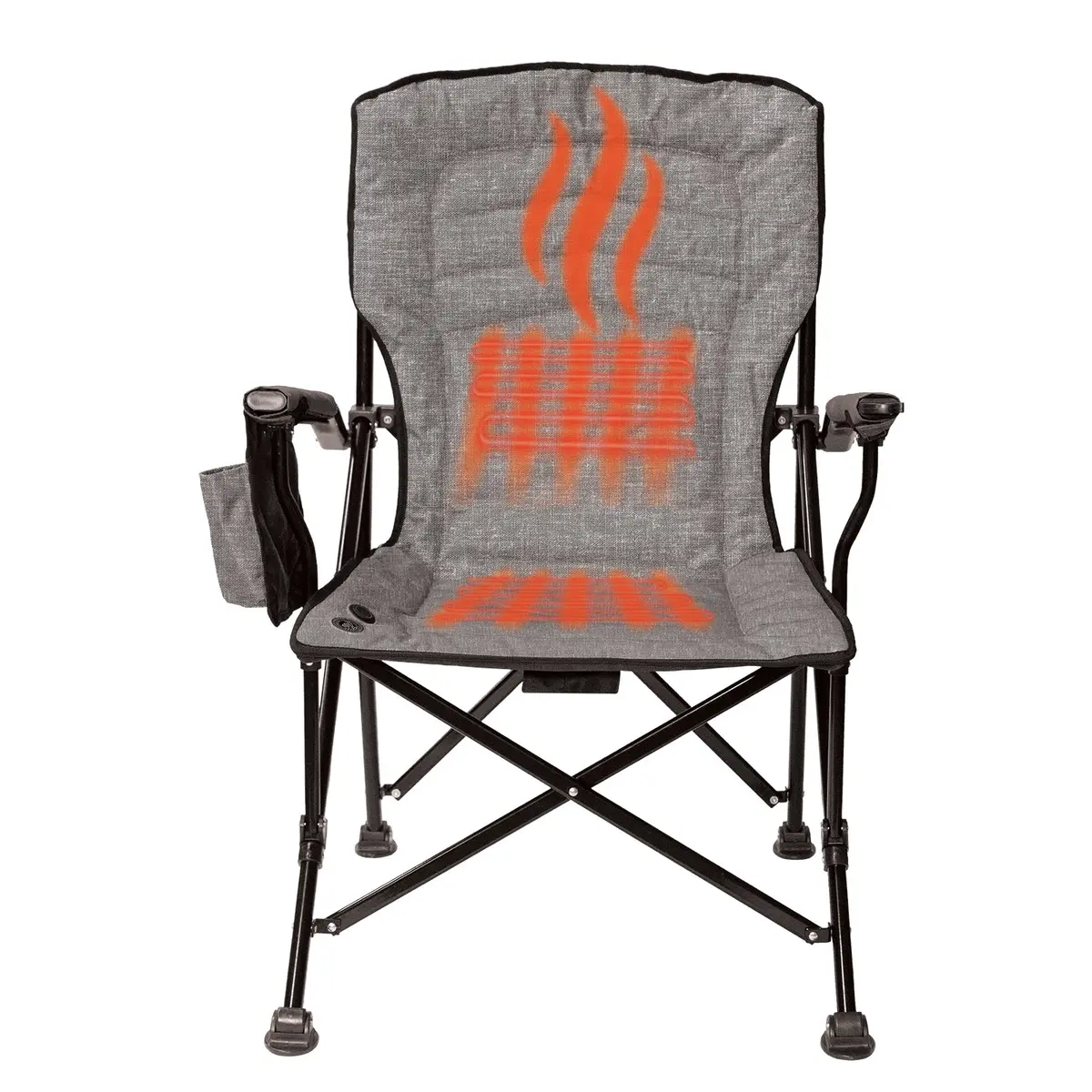 Switchback Heated Chair With Power Bank - Gray 1
