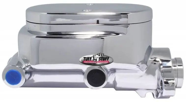 Tuf2023Na Chrome Aluminum Dual-Reservoir Master Cylinder – 1-Inch Bore 1