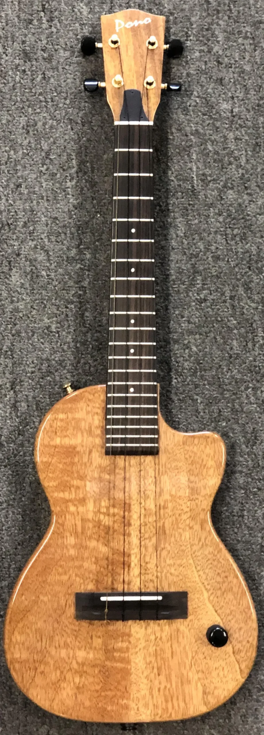 Pono Te-Mgd Tenor Electric Mango Deluxe Ukulele 1