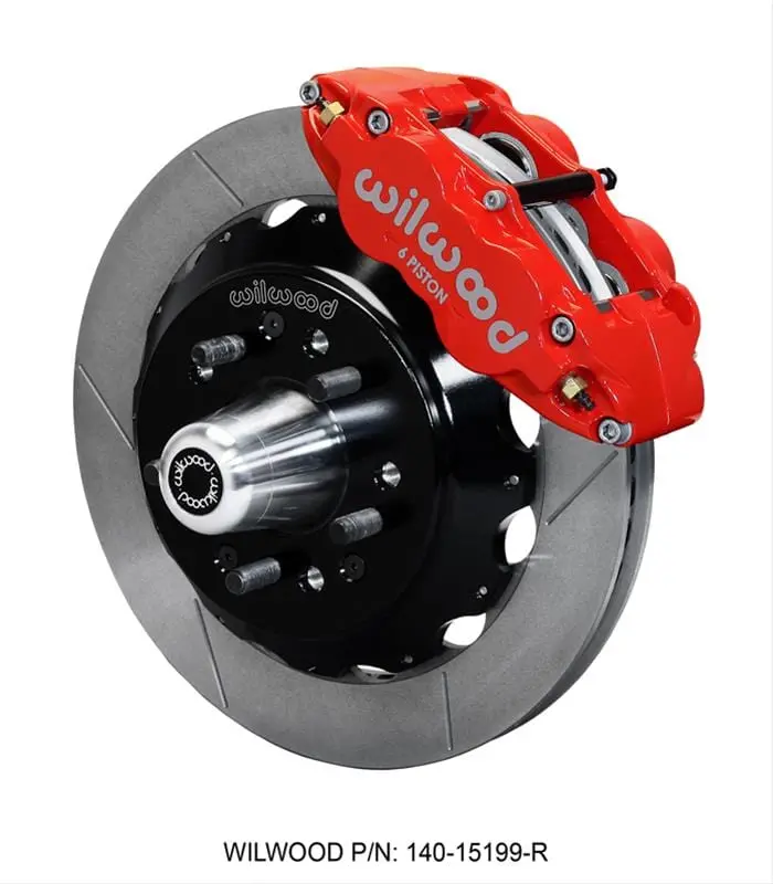 Wilwood Forged Superlite 6R Front Brake Kit – Narrow-Caliper Big Brake System (140-15199-R) 1