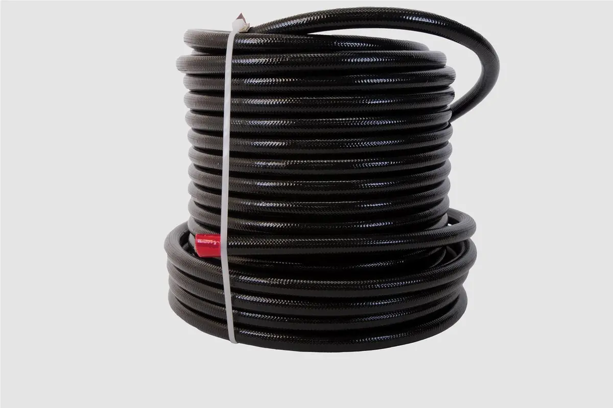 Aeromotive Ptfe-Lined Stainless Braided Fuel Line – 3/8" (15337) 1