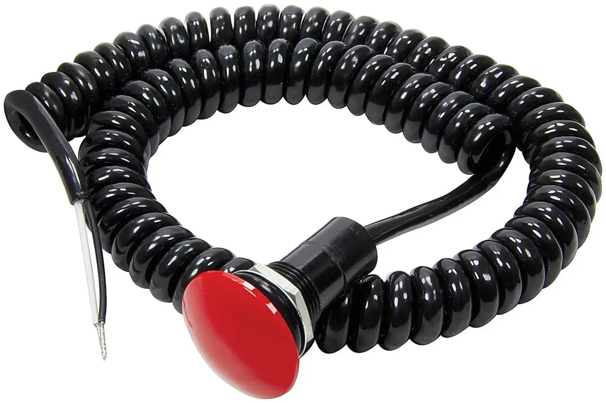 Allstar Spiral-Corded Momentary Push Buttons — Durable All80181 1