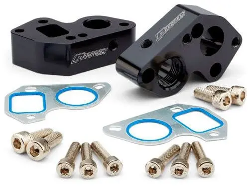 Black Electric Water Pump Adapter Kit – Direct-Mount Conversion 1