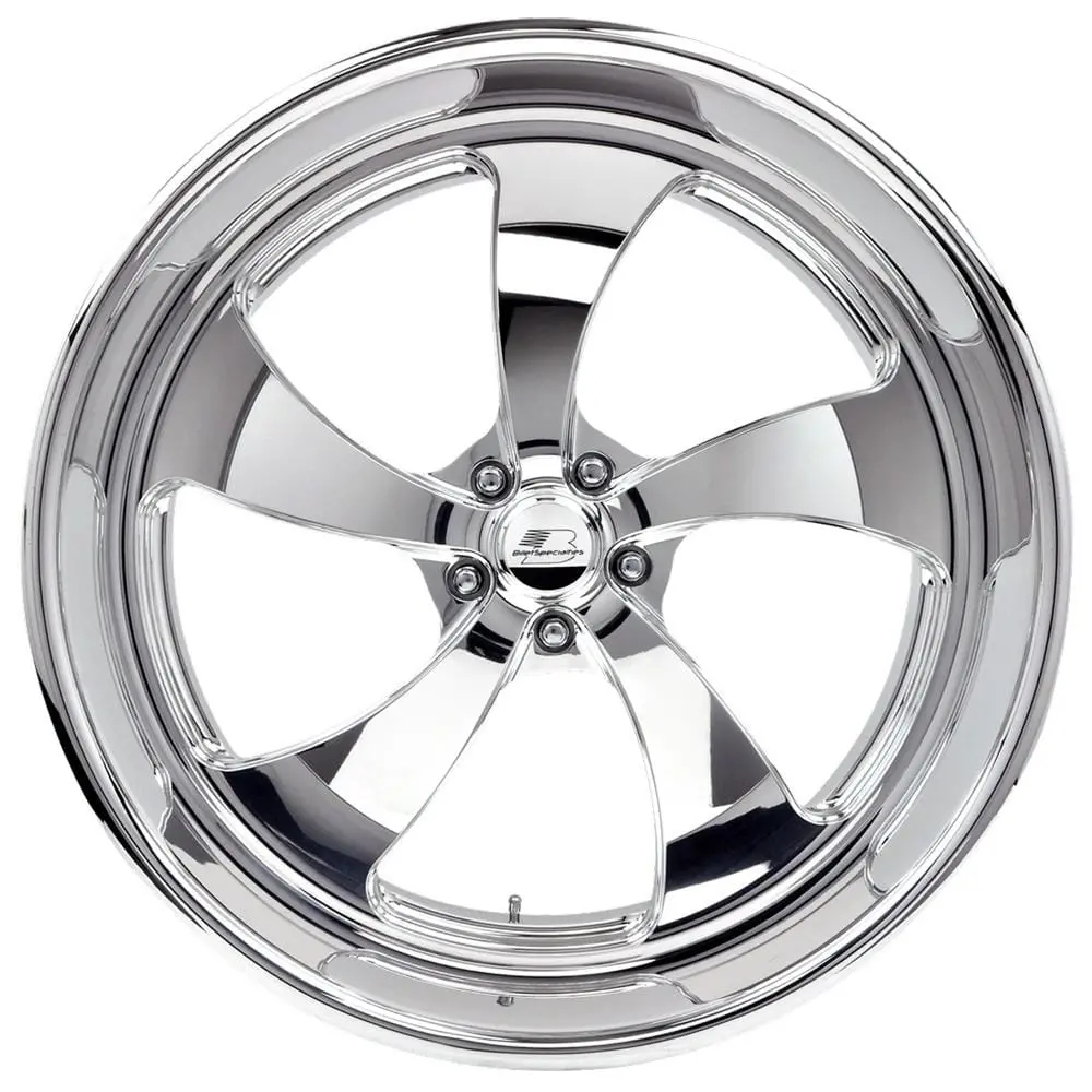 Billet Specialties Blvd91 Polished Custom Wheel – 9.1" Backspace, Dt91262 1