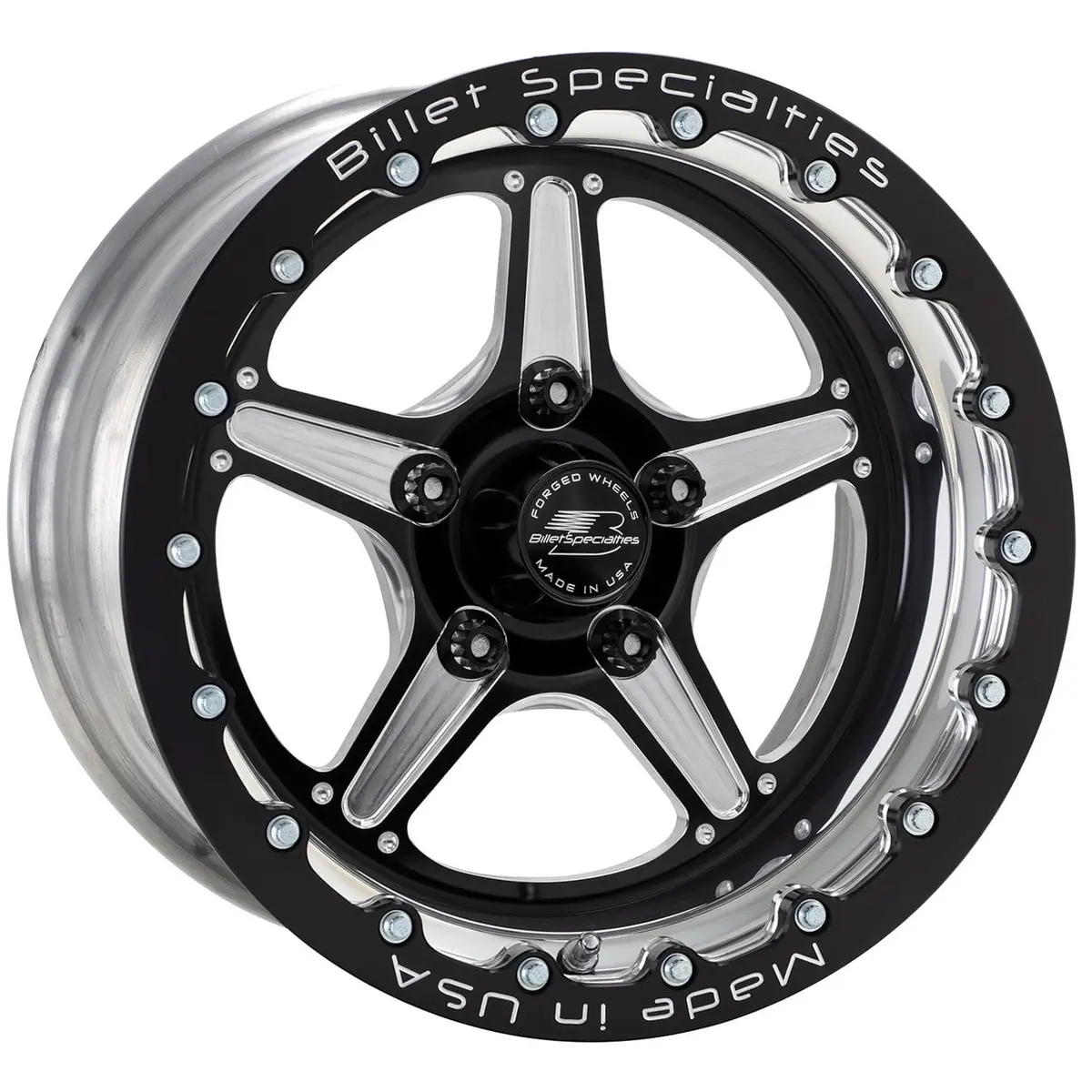 Billet Specialties Street Lite Beadlock Wheel – 17X10 Black (Brsb23510L7375) 1