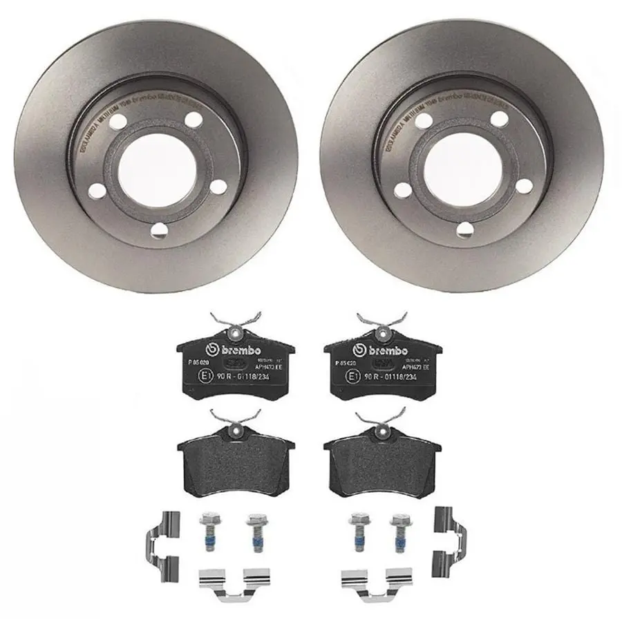 Brembo Brake Pad & Rotor Combo Kit – Kt04196 1