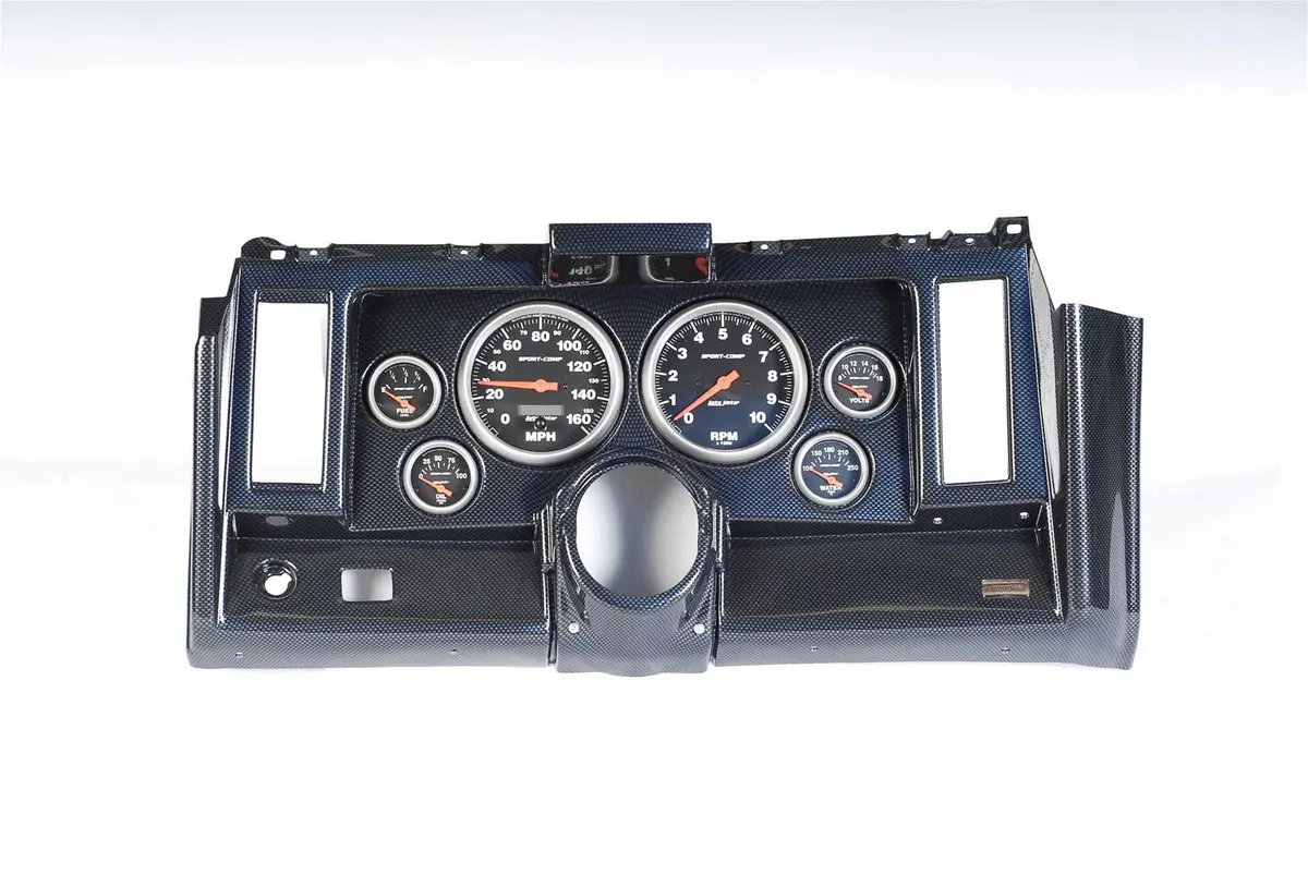 Thunder Road Dashboard Kit — Integrated Autometer Gauges (101690921) 1