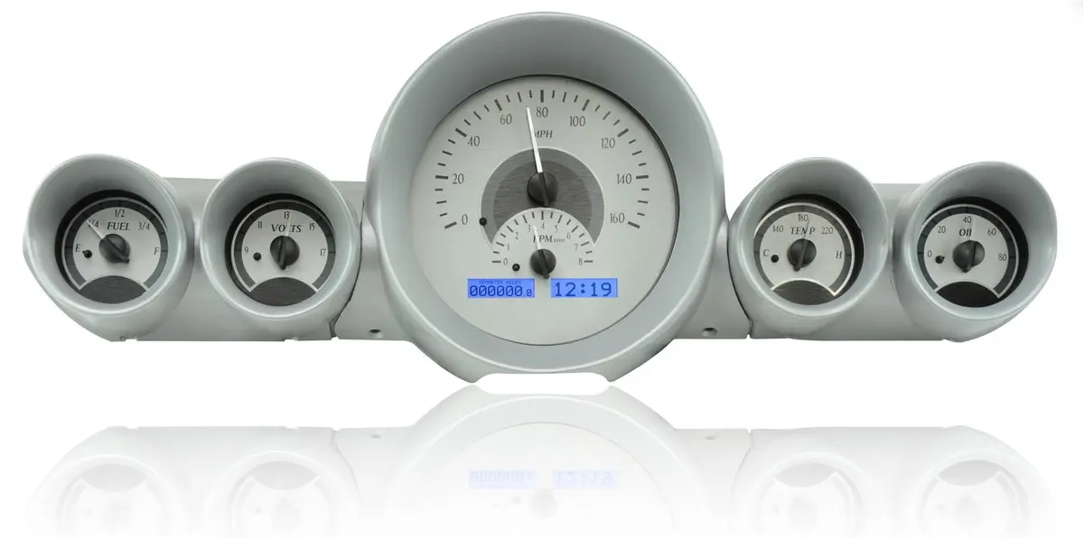 Dakota Digital Vhx-59C Analog Gauge Cluster – Plug-And-Play Dash Replacement For Impalas 1