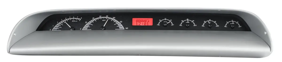 Dakota Digital Vhx-63C-Imp-K-R Vhx Series Analog Gauge Cluster – Impala Direct-Fit 1