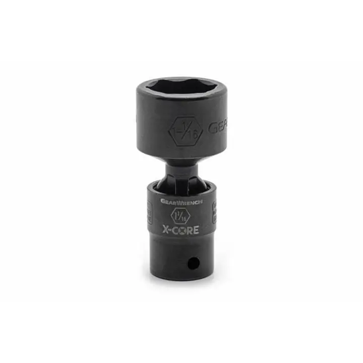 Gearwrench X-Core Pinless Impact Sockets – Universal Fit, Chrome-Vanadium Design 1