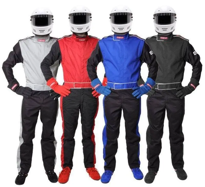 Py210701 Sportsman Deluxe One-Piece Black Racing Suit – Xxx-Large 1