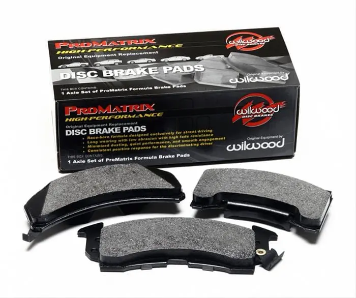 Wilwood 150-D0845K Promatrix Brake Pads – High-Torque Street & Track 1