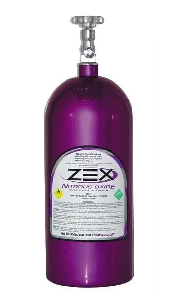 Zex 82000 10 Lb Purple Nitrous Bottle – Refillable Aluminum Tank 1